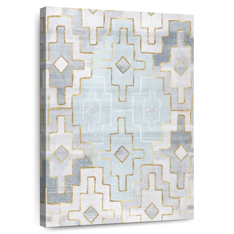 Kerner Silver Blue, 45" H x 30" W