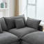 Canapé modulaire inclinable rembourré-723959672