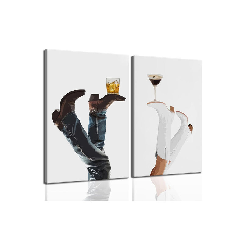 2 Piece Wrapped Canvas Print