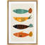 Motif de poissons océaniques formes Mid-Century moderne minimaliste chic Relax Calme coloré-102488060-102488057