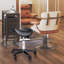 Tabouret à roulettes, chaise de salon pivotante, tabouret ergonomique en similicuir, hauteur réglable avec roulettes pour spa, salon, massage, bureau, noir
