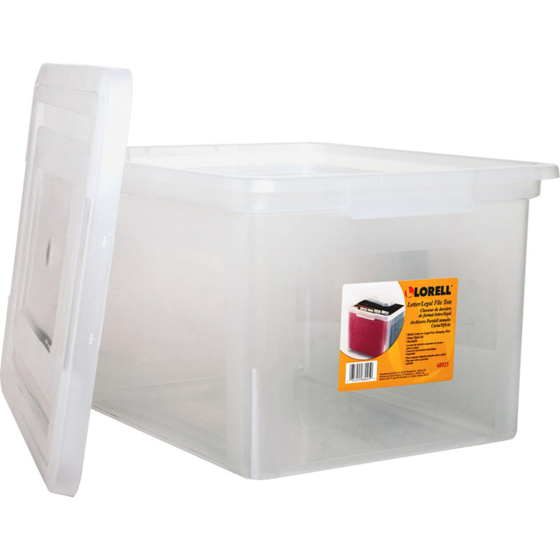 Lorell Stacking File Boxes