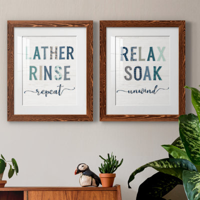 " Lather Rinse Repeat " 2 - Pieces
