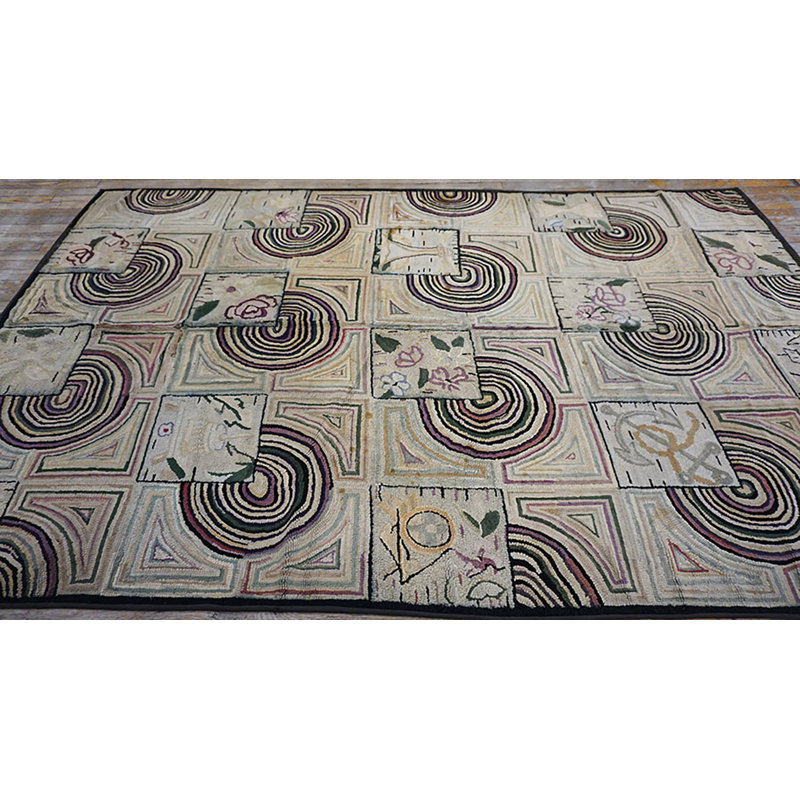 Tapis crocheté American Antique