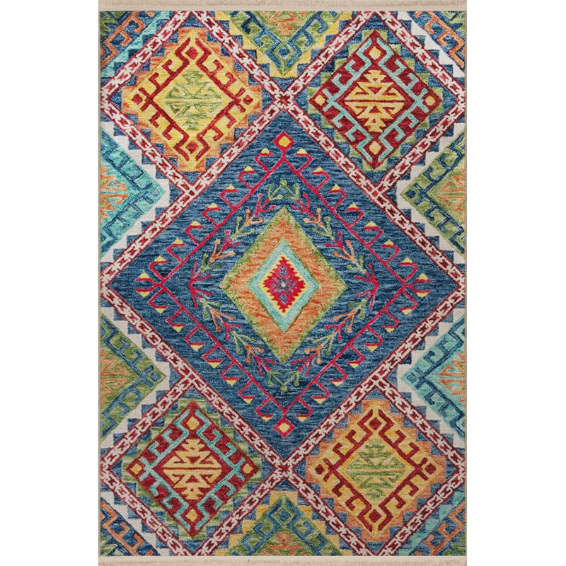 Xaven Moroccan Indoor / Outdoor Rug, Rectangle 4'4" x 6'3"