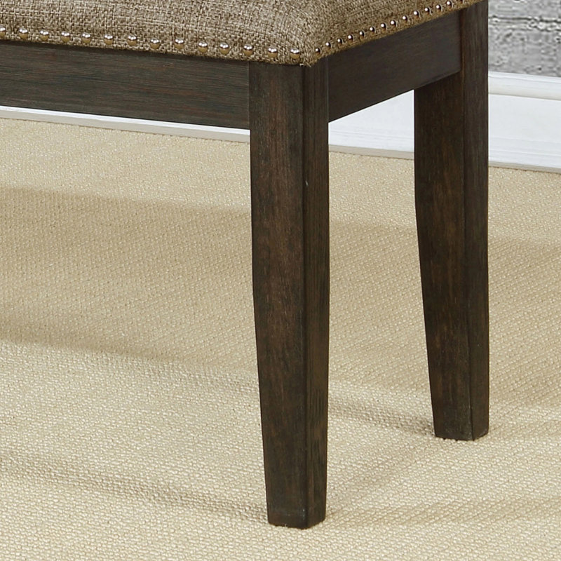 Tissu gris chaud de style Transitional
