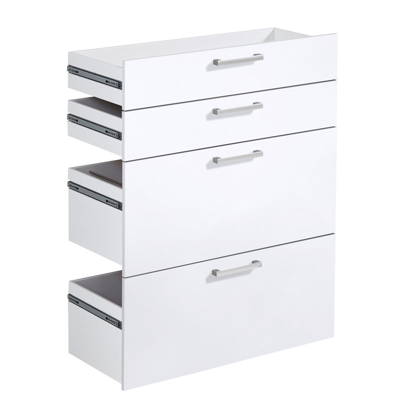 Woolum Drawers, White