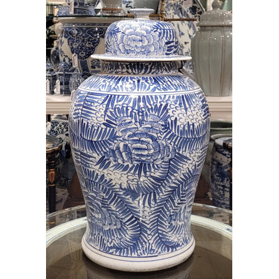 Pot en porcelaine gingembre fabriqué à la main
