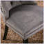 Chaise d'appoint en velours capitonné Hamayal-81677309-81677303