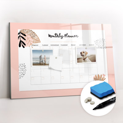 Magnetic Glass Dry Erase Board