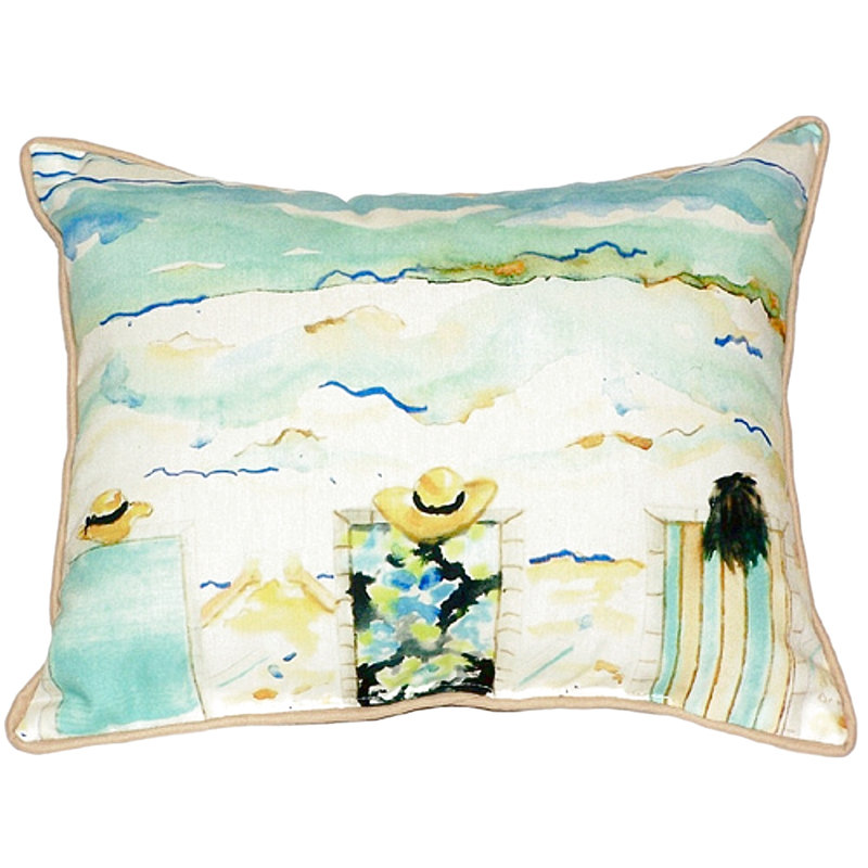 Bottoms Up Rectangular Pillow, Small