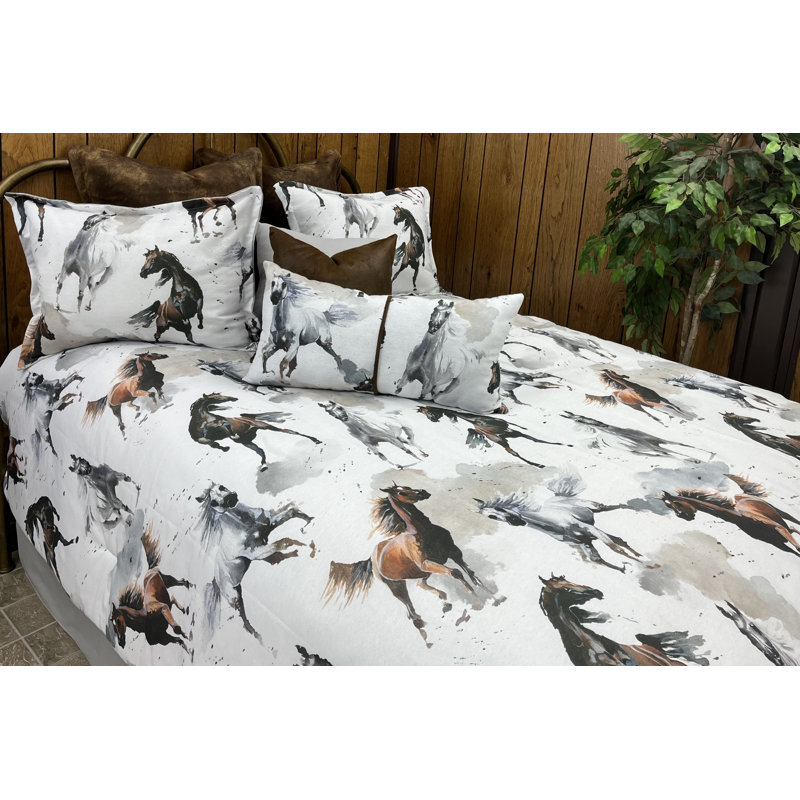 Horse Run running horses daybed set