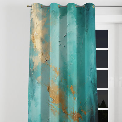 Avasophia - Modern Blackout Grommet Curtain - 1 Panel