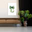 Elegant Green Bow Classic Elegant Abstract Forest Wall Art Print by Pictufy Studio IV - Wrapped Canvas Print-1037262264