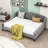 Jeta Tufted Upholstered Daybed With Arms And Slats-46903965