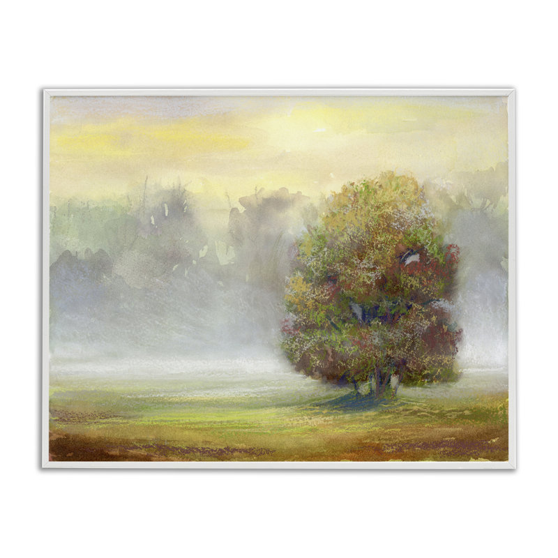«Dry Brush Tree in Nature», estampe numérique, design par Ashley Davis, H 11 po x l 14 po
