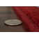 Tapis rouge/brun en laine wheeler Cirro