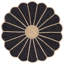 Tapis d'intérieur en jute tissé à plat Natural Fiber 384-1136963751