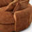 Upholstered Oversized Round Barrel Sofa Chair-1982638620