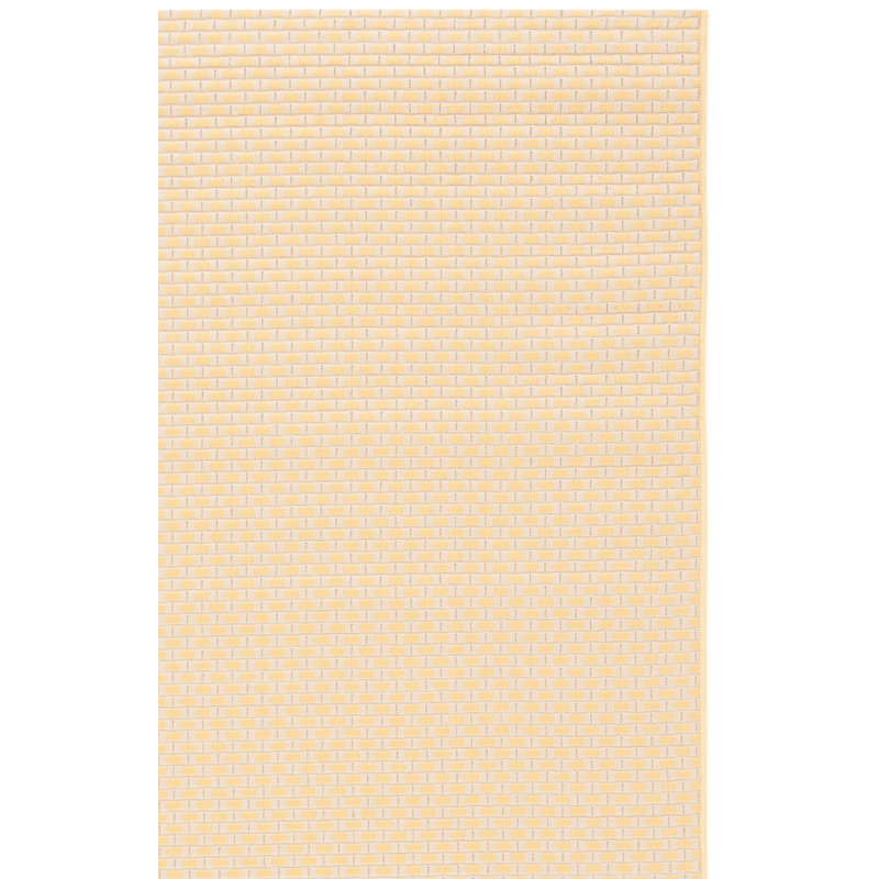 Jhonatan Performance Solid Color Indoor/Outdoor Area Rug, Rectangle 6'7" x 9'6"