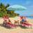 Outdoor Folding Chaise Lounge Chair Portable Recliner W/ 5 Positions & Pillow For Lawn, Beach-529797486
