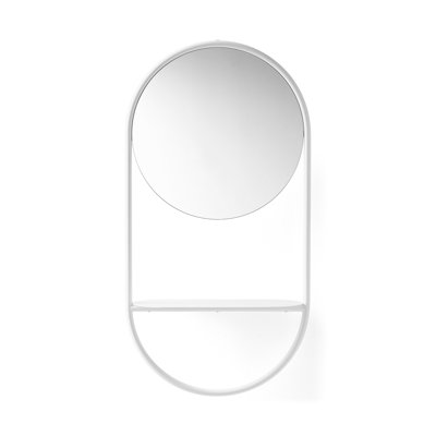 Miroir d'appoint Juno avec cadre en métal