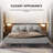 Lieselene Low Profile Standard Bed Frame-129077073-131590157