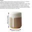 Manufactured Wood Accent Stool-566209112