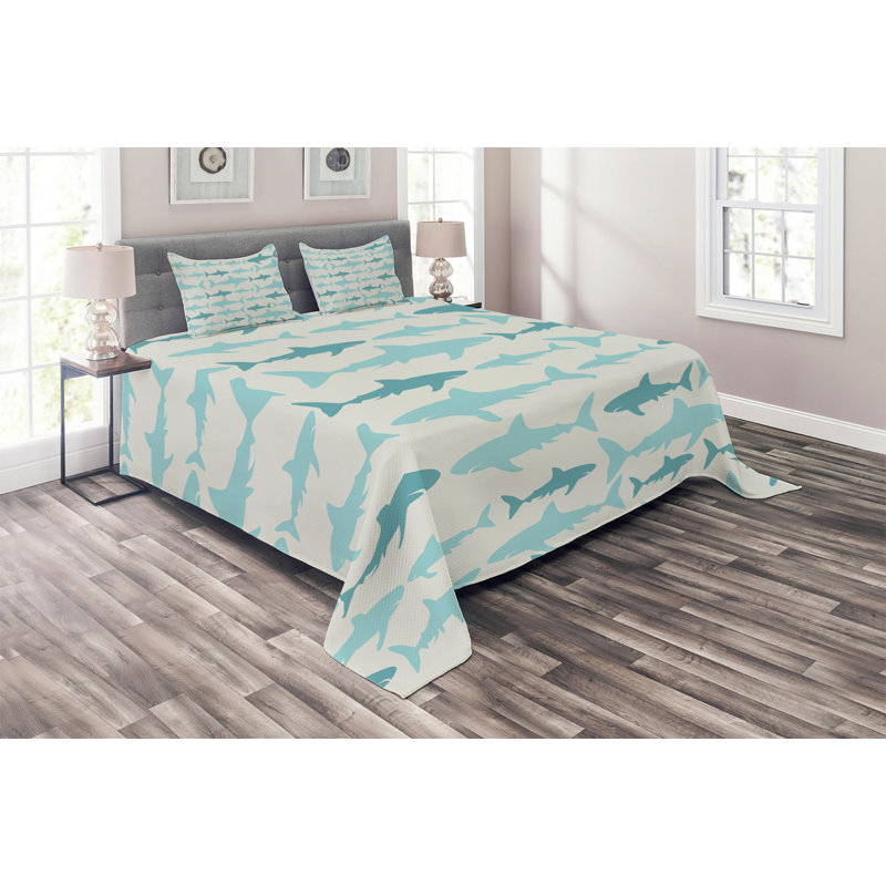 Coastal Polyester Coverlet
