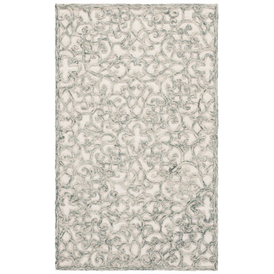 Sarina Trace Hand Tufted Wool And Cotton With Latex Abstract Rug