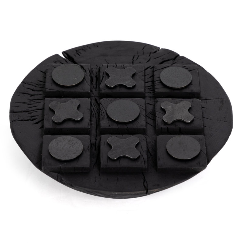 Wesson Tic Tac Toe, Black/Dove Gray