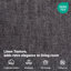 Canapé modulaire en L 95 po-605288884