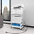 23.6 x 19.7 x 29.5 inches Large Printer Stand Printer Desk with Adjustable Storage Shelf on Wheels-105896617