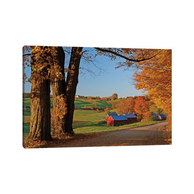 Autumn Sunrise by Brian Wolf - Wrapped Canvas Print