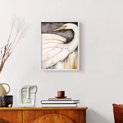 ANIMALS Series CCCLXXXV  -Premium Framed Print -Ready to Hang - No Nails Required