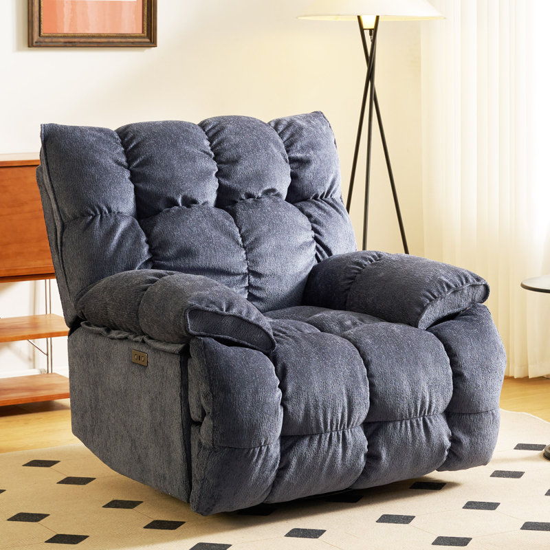 Fauteuil inclinable Sitjoy Classic SI- Electirc, Blanc, crème