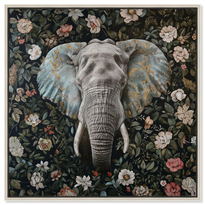 Art floral sur toile, art chinois par Art Remedy