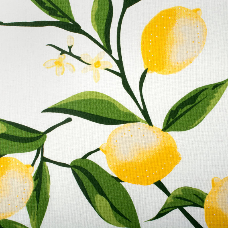 Hyde Lemon Bliss Print Table Runner, 72" L x 14" W