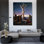 «Christ on the Cross» par Carl Bloch - Art mural sur toile tendue avec châssis