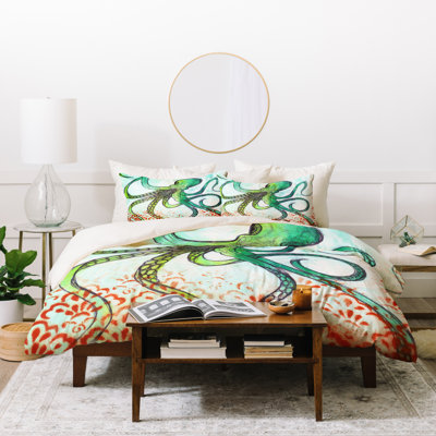 Coastal Polyester Duvet Cover
