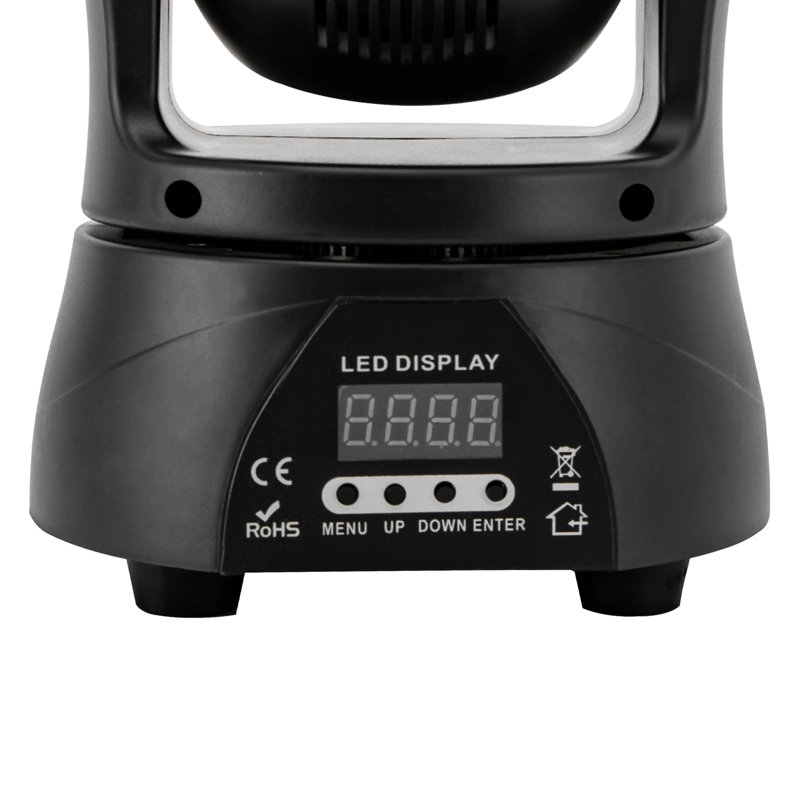 Double-sided Mini Head DJ Light with Kaleidoscope and Stage Lighting for Wedding Live Show Bar