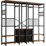 78.7'' Metal Clothing Rack