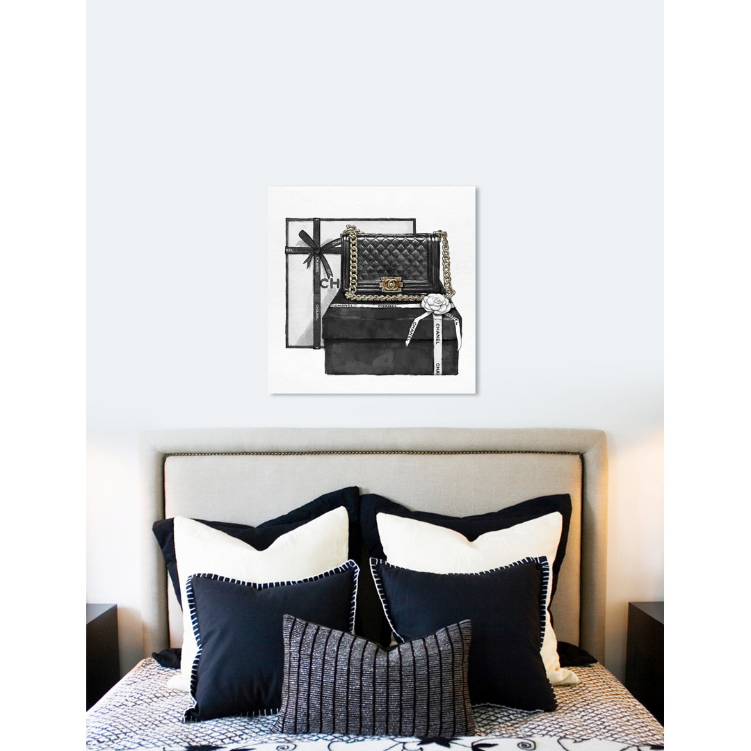 Gifted Beauty - Graphic Art on Canvas Oliver Gal Prints 