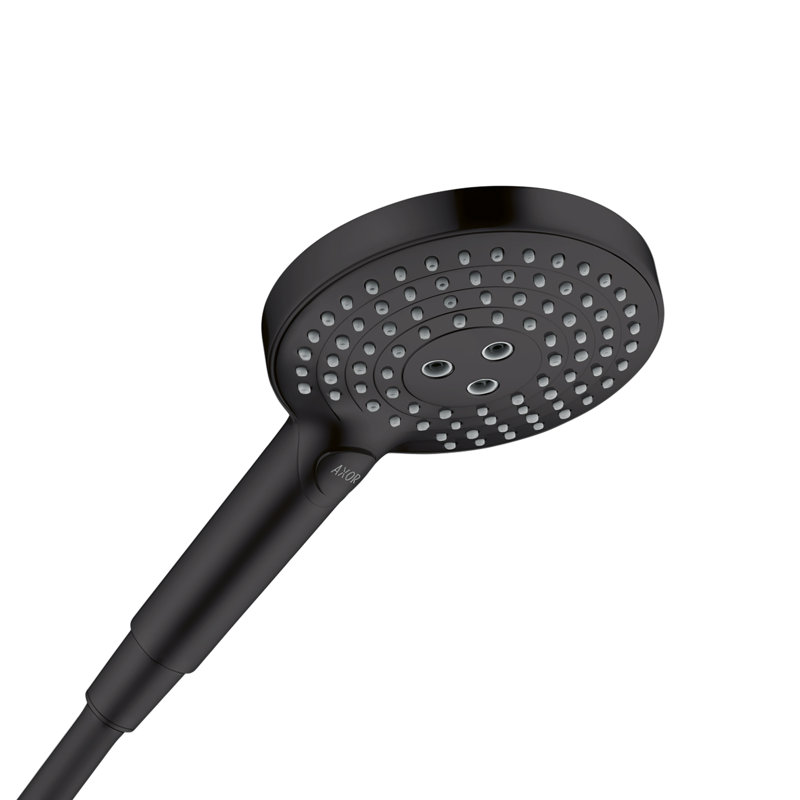 AXOR ShowerSolutions Handheld Shower Head 2.5 GPM, Matte Black, 1.75 GPM