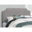 Lit plateforme en tissu d'ameublement