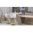 Swivel Upholstered Velvet Adjustable Height Counter Stool-114288416