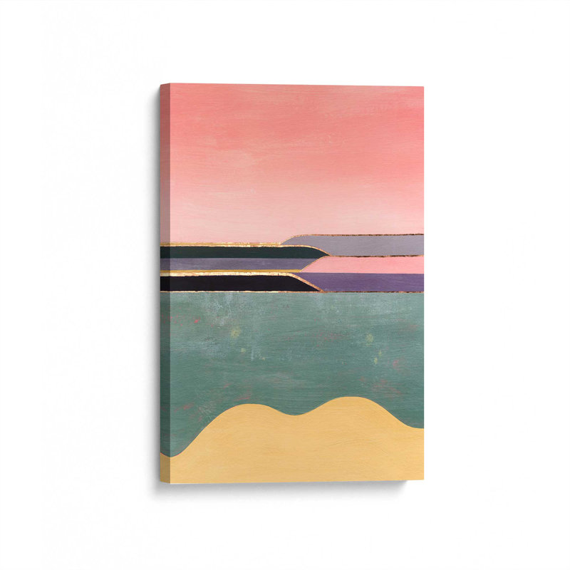 «Candied Cliff II» par Grace Popp, reproduction d'art sur toile, H 36 po x l 24 po