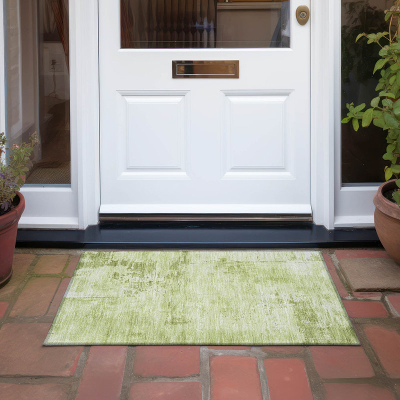  Machine Washable Indoor/Outdoor Chayden ACN1062 Rug, Rectangle 1'8" x 2'6"