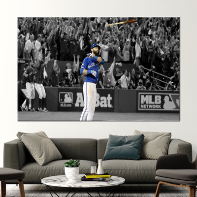 Jose Bautista, art sur toile inspirant