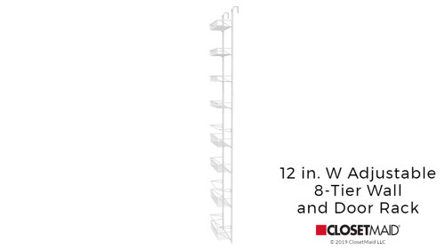 ClosetMaid's 8-Tier Cabinet Door Organizer Will Increase Pantry